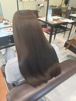 フォルテ 島田店 暗めカラー艶ブラウン