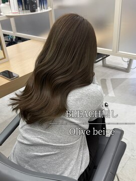 ユアーズヘア 新宿三丁目店(youres hair) Olive beige