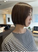 【nanoka】暖色ブラウン　大人ボブ　ショート