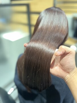 アロア 登戸店(Aloa) Aloa 登戸 くすみベージュ×アルカリ酸熱トリートメント