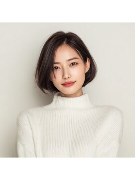 アンサ 藤森店(ANSA) 大人かわいい艶髪ボブヘアー