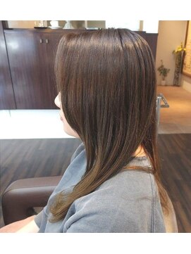 エノモト(ENOMOTO) ベージュカラーロング