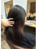 ケイズプラス(K's PLUS) 初ブリーチ!!濃いめのピンクラベンダー