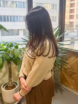 クリック(Click) 着物ヘア/大人ガーリー/ダークアッシュ/似合わせカット/小倉