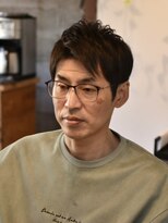 リム メンズヘア(LIM men's hair)&nbsp;大人爽やかアップバング【メンズカット/倉敷/中島/美容院/理容】