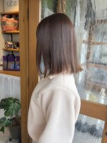 マーブル ヘアー(marble hair)&nbsp;ブリーチ無し　ミルクティーベージュ