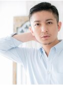 清潔感ビジネス黒髪スーツ社会人フェザーベリーショートe新所沢