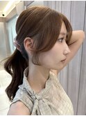 顔まわりカット/小顔/前髪