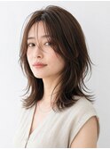 西宮北口》30代レイヤーカットで小顔スタイル