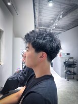 マリオ(mario)&nbsp;ツイストパーマスパイキー×テーパーフェード