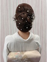 ベルグロー 北新地(BELLEGROW)&nbsp;パール和装アップ｜梅田・北新地ヘアセット