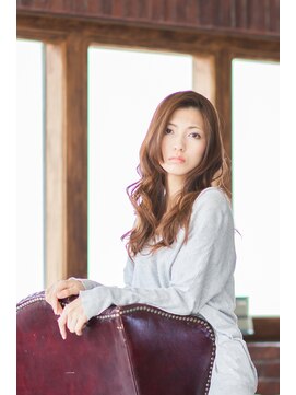 ブランド(BLANDO) 柔らかいセミロングパーマスタイル