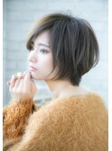 【lond】 横顔が綺麗に見えるショートボブ