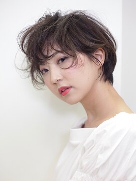 エムスラッシュ アヴェダ 自由が丘(M.SLASH AVEDA) 【M.SLASH】カジュアルモードなショートボブ