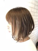 インナーカラーボブ