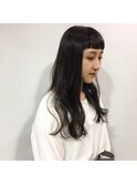 clan<小顔重めバング×ロングの