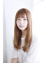 ヘアーアンドスマイル バル(hair&smile Baru)&nbsp;抜け感リラックスストレート