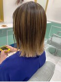 切りっぱなしボブ