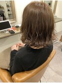 コテ巻き風パーマ