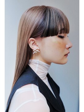 アルカナ 明治神宮前原宿(ARCANA) デザインカラー ミルクティーベージュ ワイドバング