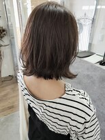 ニコ(nico...)&nbsp;くびれボブ×赤み消しカラー☆