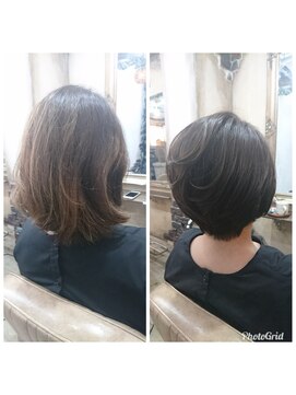 パレード(Parade) お客様ボブ仕上がり