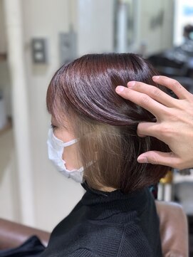 シェリー(cherie) ピンクブラウン×ベージュ