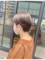 オーガニック アトリエ 大宮(organic+atelier) 20代30代40代小顔ハンサムショートアッシュブルーブラック