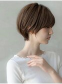 ナチュラルボブ/大人ボブ/小顔ショートボブ/20代30代40代