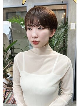 ウーフ(U-fu) 大人かわいいショートスタイル/マッシュショート