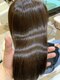 イーズヘアー(ease hair)の写真/《福山/水呑町》話題の【METEOカラー】導入！カラー×トリートメントでうる艶髪をゲット♪健康的な美髪に―