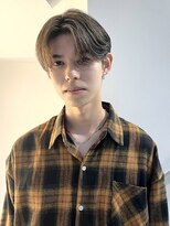 ゼストプール(ZEST POOL) センターパート ニュアンスパーマ カルマパーマ 韓国ヘア