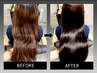 NEW髪質改善！！カット＋艶カラー＋髪質改善UPTOGLOSS＋TOKIO ￥18800