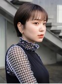 大人ショート/丸み/くびれ/マッシュ/ショート/髪質改善