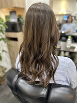 エニィ 池袋西口(Any) 黒髪/グレーベージュ/レイヤーロング/前髪パーマ/池袋/西口