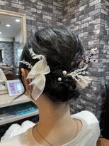 【Lilly新宿】#シニョン#タイトヘアセット#タイトアレンジ