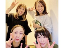 女性スタッフ4人で営業しております☆