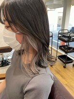 リボーンアルファ 船橋店(reborn α)&nbsp;イヤリングカラー、シルバーグレージュ