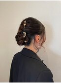 フェミニンアップスタイル♪