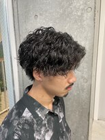 ワンズ リー 下北沢店(ONE's ly) ハイライト/マッシュパーマ/ウルフ/アッシュブラック/下北沢駅