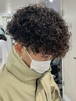 フィフス 神南(fifth)&nbsp;プードルパーマメンズマッシュウルフツイストスパイラルパーマ