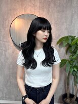 パール(PEARL)&nbsp;韓国風レイヤーウェーブ巻/髪質改善／レイヤー／顔まわりカット