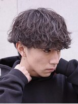 バイフィフス 天神大名(by fifth) 波巻きスパイラルパーマツイストパーママッシュメンズパーマ束感