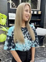 チュダック(ChuDuck)&nbsp;韓国風《ミルクティー》ハイトーン/ケアブリーチ/ダブルカラー