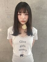 ペレ 梅田(PELE)&nbsp;黒髪/ボブルフ/ネビージュ/小顔/ワンレン/梅田/髪質改善/前髪