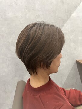 ナンバー 大分中央町店(N°) 【MIKOTO】@mikoto_newi　「髪質改善」横顔美人ショート＊