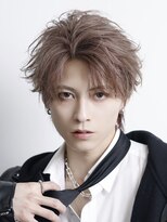 リップス 表参道店(LIPPS)&nbsp;韓国風ウルフ【フェザーショート】ミルクティーベージュ