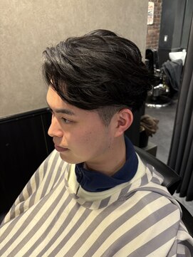 ブロートーキョーバーバーショップ 神田店(Bro Tokyo BARBERSHOP) シャドウパーマ