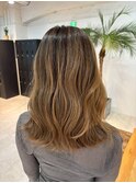 natural balayage