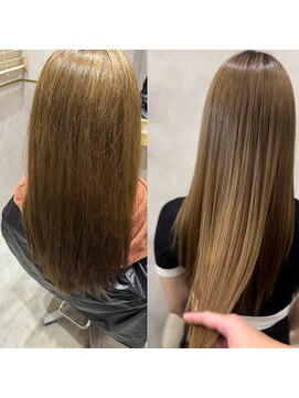 ベルダ 高槻(BELDAD) 髪質改善トリートメントハイライトインナーカラー